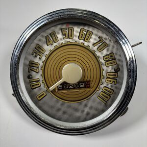 Ford Super Deluxe Mercury Waltham speedometer Vintage Untested 100 Mph 40s 50s